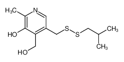 4-Hydroxymethyl-5-isobutyldisulfanylmethyl-2-methyl-pyridin-3-ol CAS:4943-99-1 manufacturer & supplier