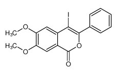 1H-2-Benzopyran-1-one, 4-iodo-6,7-dimethoxy-3-phenyl- CAS:494747-16-9 manufacturer & supplier