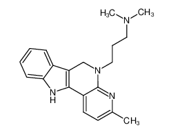 Dimethyl-[3-(3-methyl-6H,11H-indolo[3,2-c][1,8]naphthyridin-5-yl)-propyl]-amine CAS:494748-82-2 manufacturer & supplier