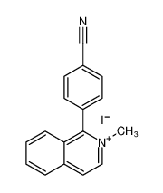 Isoquinolinium, 1-(4-cyanophenyl)-2-methyl-, iodide CAS:494749-28-9 manufacturer & supplier