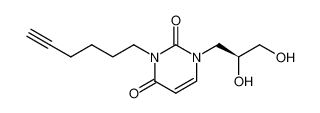 (S)-1-(2,3-dihydroxypropyl)-3-(5-hexyn-1-yl)uracil CAS:494784-03-1 manufacturer & supplier