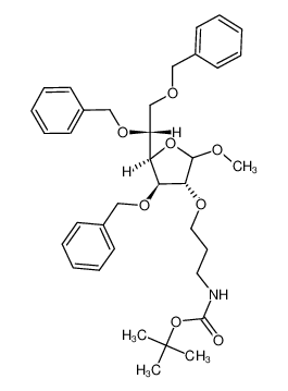 methyl 3,5,6-tri-O-benzyl-2-O-(3-tert-butoxycarbonylaminopropyl)-α,β-D-glucofuranoside CAS:494800-81-6 manufacturer & supplier