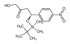 (4S)-4-(tert-butyldimethylsilanyloxy)-1-hydroxy-4-(4-nitrophenyl)butan-2-one CAS:494803-23-5 manufacturer & supplier