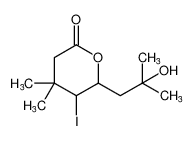 6-(2-hydroxy-2-methylpropyl)-5-iodo-4,4-dimethyltetrahydro-2H-pyran-2-one CAS:494803-99-5 manufacturer & supplier