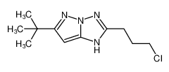 6-(tert-butyl)-2-(3-chloropropyl)-1H-pyrazolo[1,5-b][1,2,4]triazole CAS:494834-45-6 manufacturer & supplier