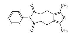 1,3-dimethyl-6-phenyl-4,4a,7a,8-tetrahydro-5H-thieno[3,4-f]isoindole-5,7(6H)-dione CAS:494840-49-2 manufacturer & supplier