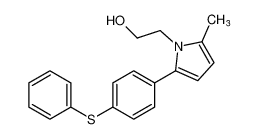 1H-Pyrrole-1-ethanol, 2-methyl-5-[4-(phenylthio)phenyl]- CAS:494850-35-0 manufacturer & supplier