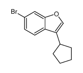 6-bromo-3-cyclopentylbenzofuran CAS:494854-15-8 manufacturer & supplier