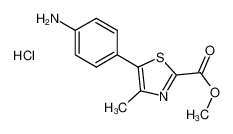 4-(2-methoxycarbonyl-4-methyl-thiazol-5-yl)-phenyl-ammonium chloride CAS:494854-20-5 manufacturer & supplier