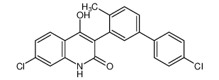 7-chloro-3-(4'-chloro-4-methyl-[1,1'-biphenyl]-3-yl)-4-hydroxyquinolin-2(1H)-one CAS:494859-30-2 manufacturer & supplier