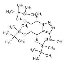 [(4R,5R,6R,7R)-4,5,6-Tris-(tert-butyl-dimethyl-silanyloxy)-7-methyl-4,5,6,7-tetrahydro-[1,2,3]triazolo[1,5-a]pyridin-3-yl]-methanol CAS:494860-51-4 manufacturer & supplier