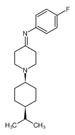 (4-fluorophenyl)-1-[1-(cis-4-isopropylcyclohexyl)piperidin-4-ylidene]amine CAS:494863-86-4 manufacturer & supplier