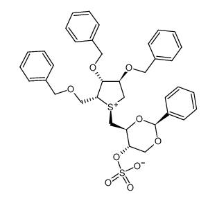 2,3,5-tri-O-benzyl-1,4-dideoxy-1,4-[[(2'S,3'S)-2',4'-O-benzylidene-3'-(sulfooxy)butyl]-episulfoniumylidene]-D-xylitol CAS:495387-55-8 manufacturer & supplier