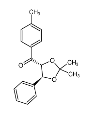 rel-((4R,5S)-2,2-dimethyl-5-phenyl-1,3-dioxolan-4-yl)(p-tolyl)methanone CAS:495387-86-5 manufacturer & supplier