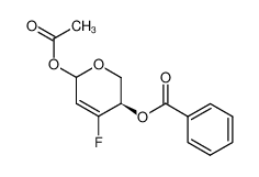 Benzoic acid (R)-6-acetoxy-4-fluoro-3,6-dihydro-2H-pyran-3-yl ester CAS:495394-96-2 manufacturer & supplier