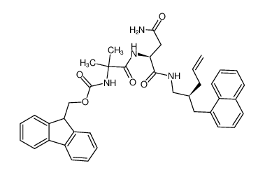 {1-[(S)-2-Carbamoyl-1-((S)-2-naphthalen-1-ylmethyl-pent-4-enylcarbamoyl)-ethylcarbamoyl]-1-methyl-ethyl}-carbamic acid 9H-fluoren-9-ylmethyl ester CAS:495403-73-1 manufacturer & supplier