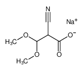 sodium 2-cyano-3,3-dimethoxypropanoate CAS:495405-10-2 manufacturer & supplier