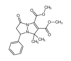 dimethyl 1,1-dimethyl-5-oxo-7-phenyl-6,7-dihydro-1H,5H-pyrazolo[1,2-a]pyrazole-2,3-dicarboxylate CAS:495405-28-2 manufacturer & supplier