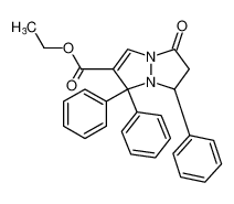 ethyl 5-oxo-1,1,7-triphenyl-6,7-dihydro-1H,5H-pyrazolo[1,2-a]pyrazole-2-carboxylate CAS:495405-31-7 manufacturer & supplier