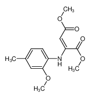 methyl 2-[(2-methoxy-4-methylphenyl)amino]-but-2-enedioate CAS:495406-93-4 manufacturer & supplier