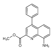 methyl 8-amino-4-phenyl-quinoline-2-carboxylate CAS:495407-99-3 manufacturer & supplier