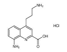 2-Quinolinecarboxylic acid, 8-amino-4-(3-aminopropyl)-, hydrochloride CAS:495409-36-4 manufacturer & supplier