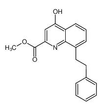 methyl 4-hydroxy-8-phenylethyl-quinoline-2-carboxylate CAS:495409-47-7 manufacturer & supplier