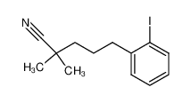 5-(2-iodophenyl)-2,2-dimethylpentanenitrile CAS:495414-08-9 manufacturer & supplier