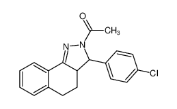 2H-Benz[g]indazole, 2-acetyl-3-(4-chlorophenyl)-3,3a,4,5-tetrahydro- CAS:49545-53-1 manufacturer & supplier