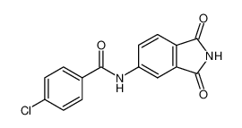 5-(4-chloro-benzoylamino)-isoindole-1,3-dione CAS:49545-93-9 manufacturer & supplier