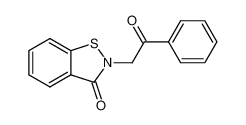 2-(2-oxo-2-phenyl-ethyl)-benzo[d]isothiazol-3-one CAS:49549-92-0 manufacturer & supplier