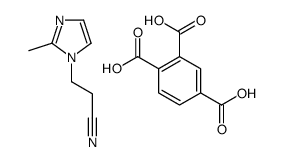 benzene-1,2,4-tricarboxylic acid,3-(2-methylimidazol-1-yl)propanenitrile CAS:49556-76-5 manufacturer & supplier