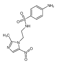 4-amino-N-[2-(2-methyl-5-nitro-imidazol-1-yl)-ethyl]-benzenesulfonamide CAS:49575-09-9 manufacturer & supplier