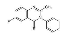 6-fluoro-2-methyl-3-phenylquinazoline-4-thione CAS:49579-42-2 manufacturer & supplier