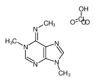 [1,9-Dimethyl-1,9-dihydro-purin-(6E)-ylidene]-methyl-amine; compound with perchloric acid CAS:49581-43-3 manufacturer & supplier