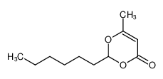 4H-1,3-Dioxin-4-one, 2-hexyl-6-methyl- CAS:49586-54-1 manufacturer & supplier