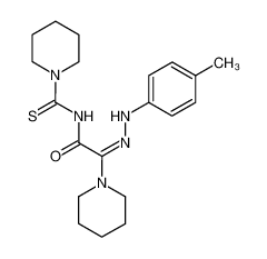 2-(piperidin-1-yl)-N-(piperidine-1-carbonothioyl)-2-(2-(p-tolyl)hydrazineylidene)acetamide CAS:4959-23-3 manufacturer & supplier