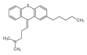 Dimethyl-{3-[2-pentyl-thioxanthen-(9Z)-ylidene]-propyl}-amine CAS:4959-77-7 manufacturer & supplier