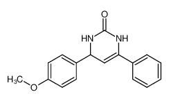 4-(4-methoxyphenyl)-6-phenyl-2-oxo-1,2,3,4-tetrahydropyrimidine CAS:49593-54-6 manufacturer & supplier