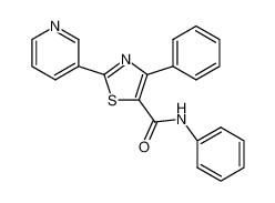 N,4-diphenyl-2-(pyridin-3-yl)thiazole-5-carboxamide CAS:496022-60-7 manufacturer & supplier