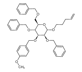 4-pentenyl 2,4,6-tri-O-benzyl-3-O-p-methoxybenzyl-α-D-mannopyranoside CAS:496030-95-6 manufacturer & supplier