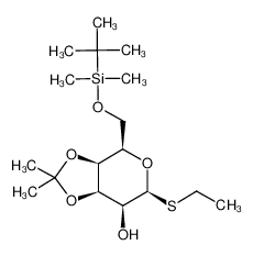 ethyl 3,4-O-isopropylidene-6-O-tert-butyldimethylsilyl-1-thio-β-D-talopyranoside CAS:496045-75-1 manufacturer & supplier