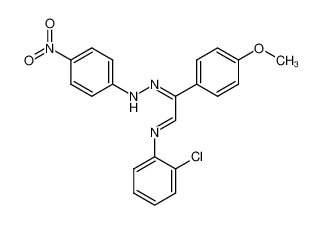 N-(2-chlorophenyl)-2-(4-methoxyphenyl)-2-(2-(4-nitrophenyl)hydrazineylidene)ethan-1-imine CAS:49605-41-6 manufacturer & supplier