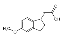 [(1S)-5-methoxy-2,3-dihydro-1H-inden-1-yl]acetic acid CAS:496061-78-0 manufacturer & supplier