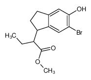 methyl 2-(6-bromo-5-hydroxy-2,3-dihydro-1H-inden-1-yl)butanoate CAS:496063-02-6 manufacturer & supplier