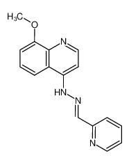 8-methoxy-4-(2-(pyridin-2-ylmethylene)hydrazineyl)quinoline CAS:49611-86-1 manufacturer & supplier