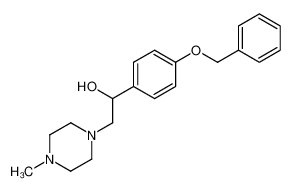 1-(4-benzyloxy-phenyl)-2-(4-methyl-piperazin-1-yl)-ethanol CAS:49612-85-3 manufacturer & supplier