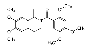 6,7-dimethoxy-1-methylene-2-(2,4,5-trimethoxy-benzoyl)-1,2,3,4-tetrahydro-isoquinoline CAS:49619-32-1 manufacturer & supplier