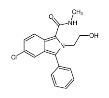 5-Chloro-2-(2-hydroxy-ethyl)-3-phenyl-2H-isoindole-1-carboxylic acid methylamide CAS:49630-47-9 manufacturer & supplier