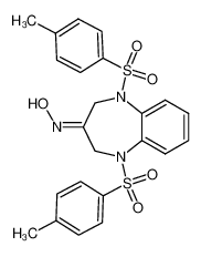 1,5-bis-(toluene-4-sulfonyl)-1,2,4,5-tetrahydro-benzo[b][1,4]diazepin-3-one oxime CAS:49633-37-6 manufacturer & supplier